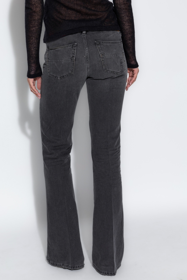 ☆BADBLOOD☆ 1969 D Evie Denim Pants Dark Grey A11003003HL90 Detroit Cut Denim Pants | GATE